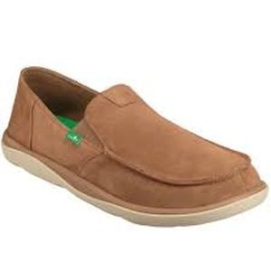 Sanuk slip on shoes, men 14